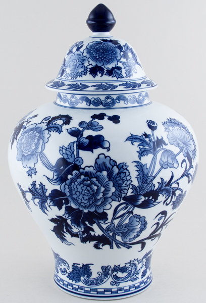 Ginger Jar British Flowers c2008